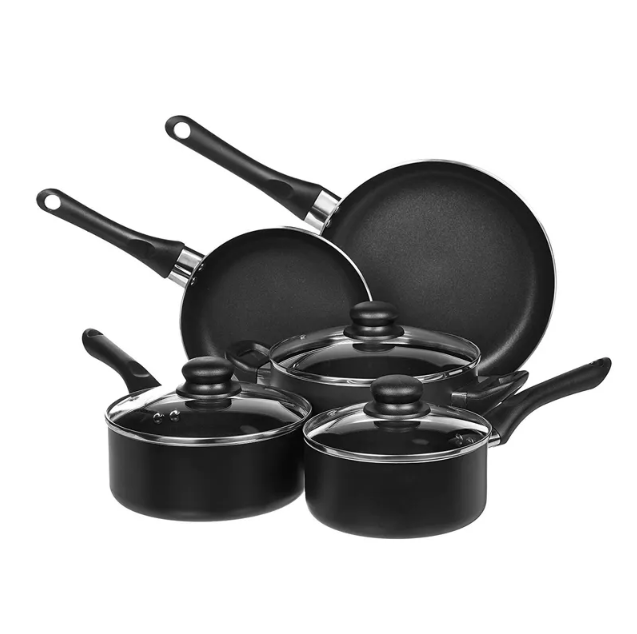 5pcs Non stick Cooking pot set Aluminium Pots and Pans Cookware sets
